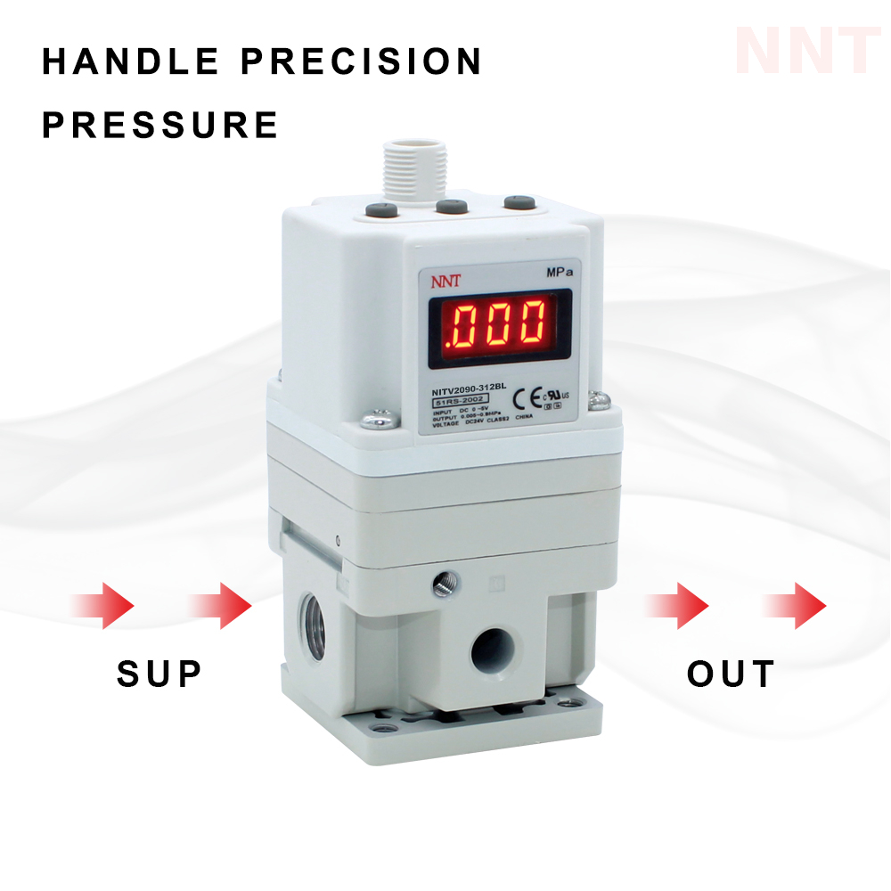 High Precision Safe Vacuum Electro-Pneumatic Regulator