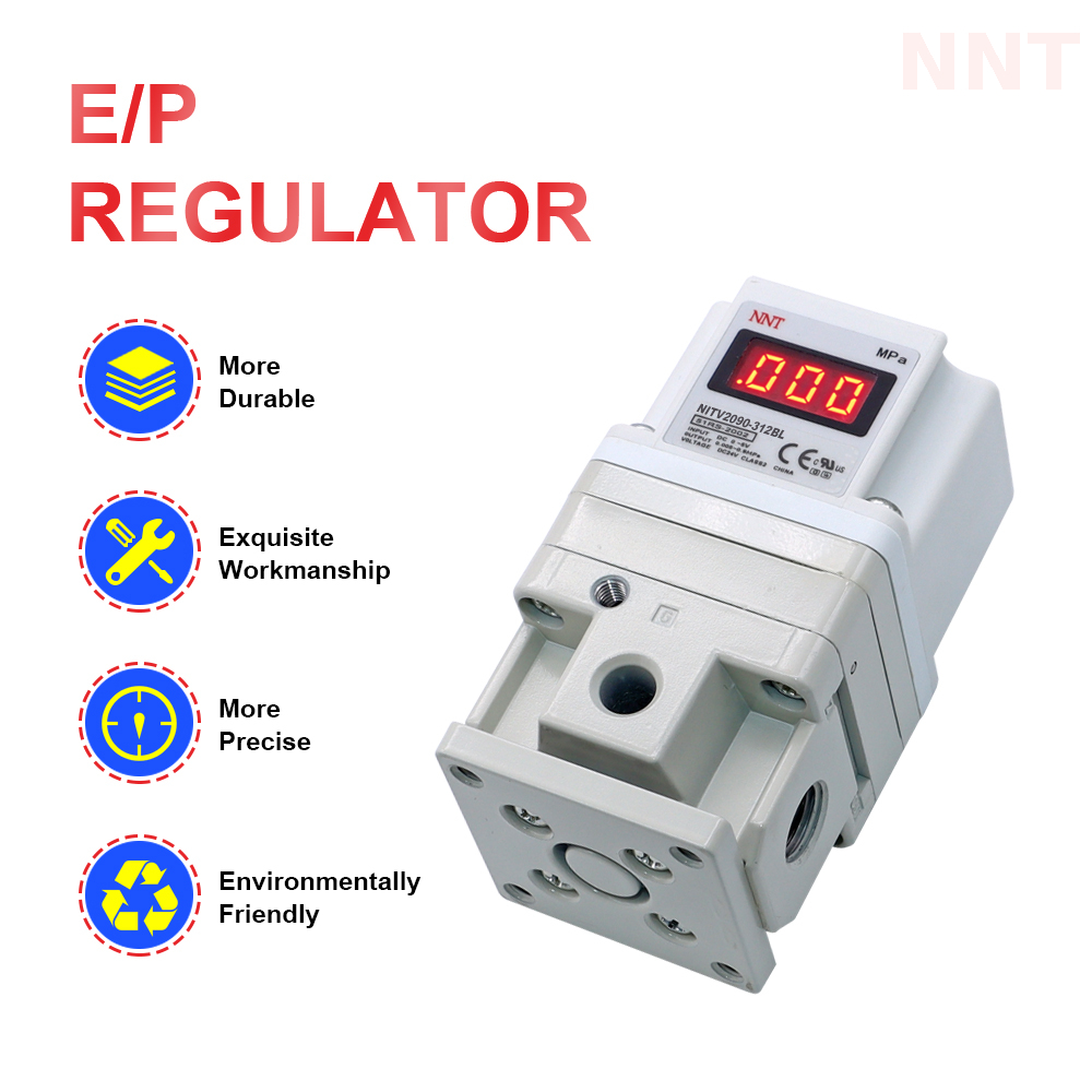 Ethernet/Ip Robust High Pressure Electro Pneumatic Regulator