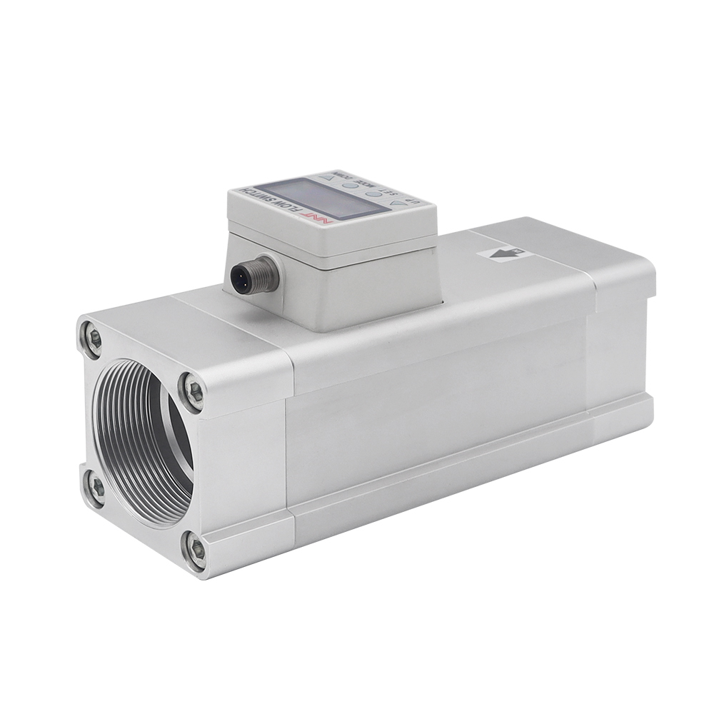 NNT air flow switch monitoring compressed air in automated glove manufacturing line